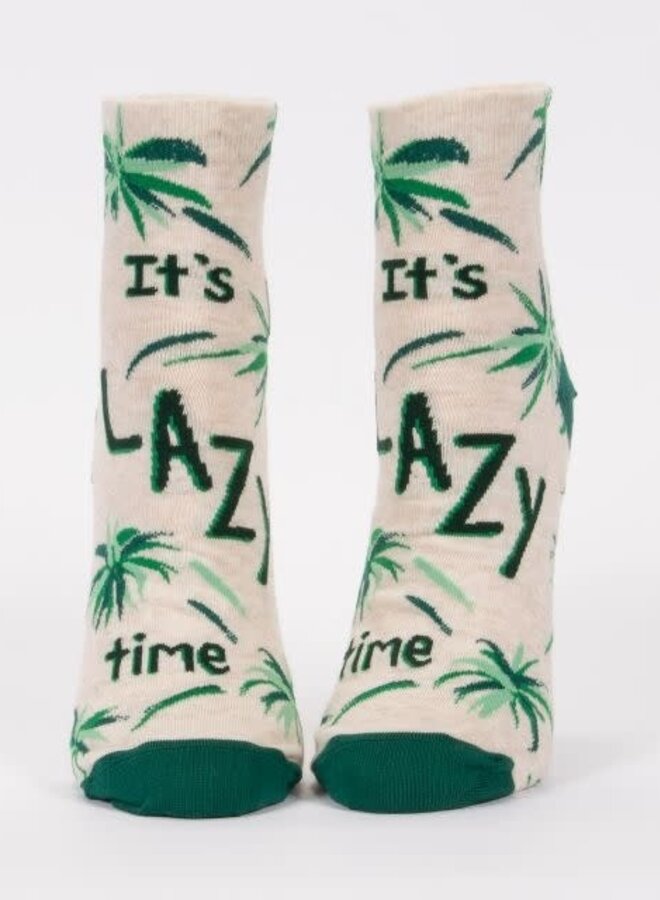 It's Lazy Time Ankle Socks