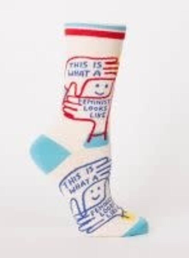 Feminist Looks Like Crew Socks