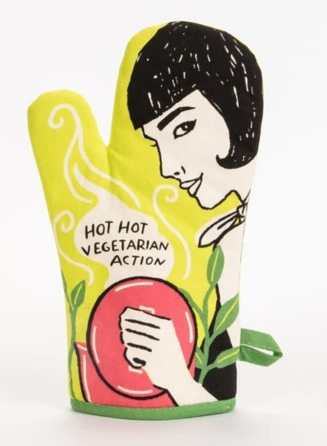 Hot, Hot Vegetarian Oven Mitt