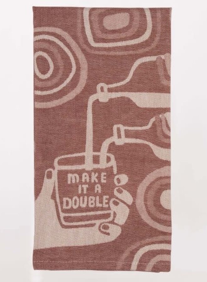 Make It a Double Dish Towel