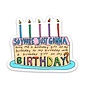 Birthday Sticker