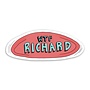 Wtf Richard Frisbee Sticker