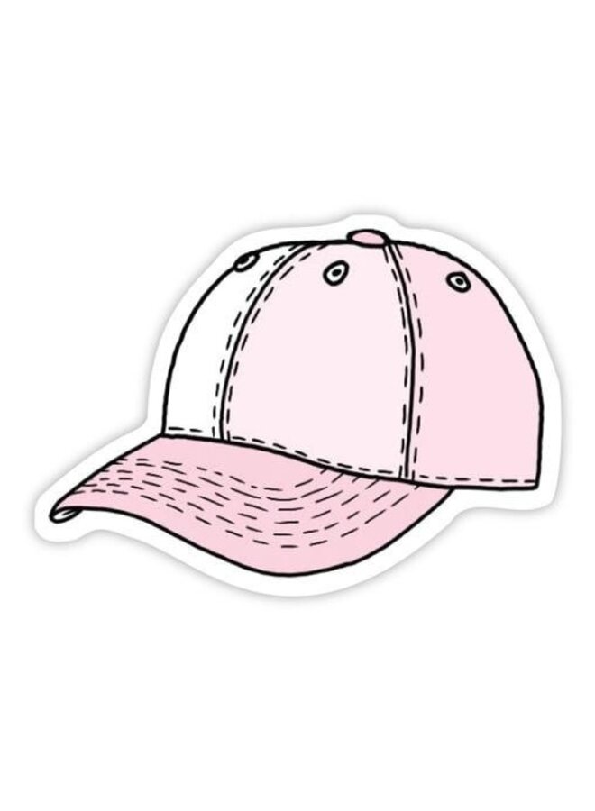 Pink Hat Sticker