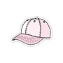 Pink Hat Sticker