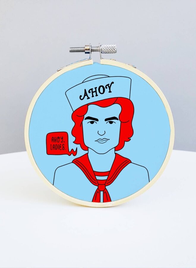 Steve Harrington Embroidery Kit