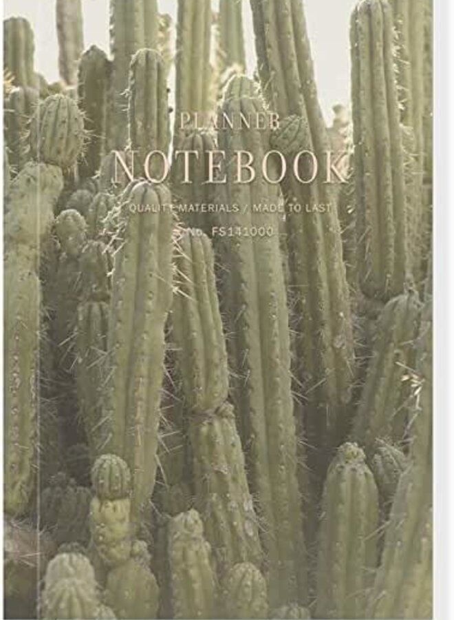 Tall Cactus Planner Notebook