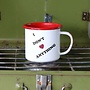 I Don't Love Anything Enamel Mug