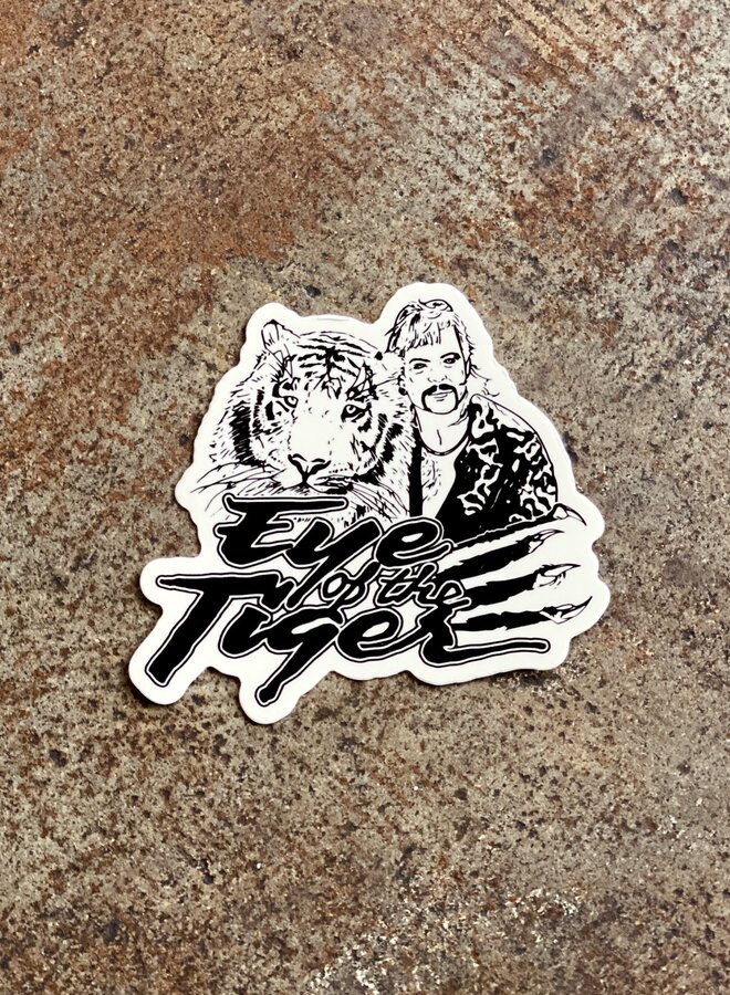 Eye Of The Tiger Sticker