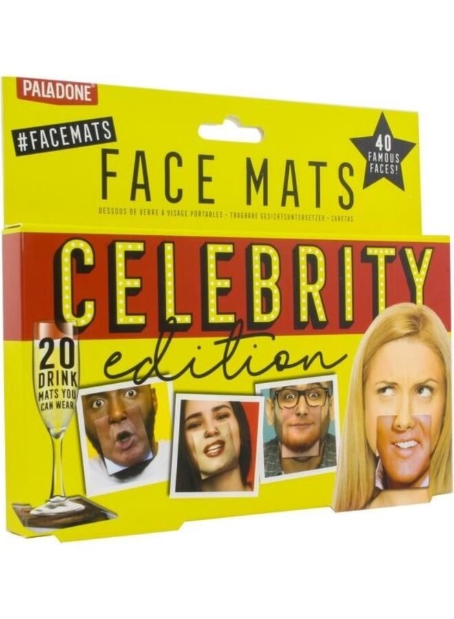 Celebrity Face Mats