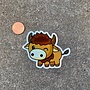 Holographic Bison Sticker