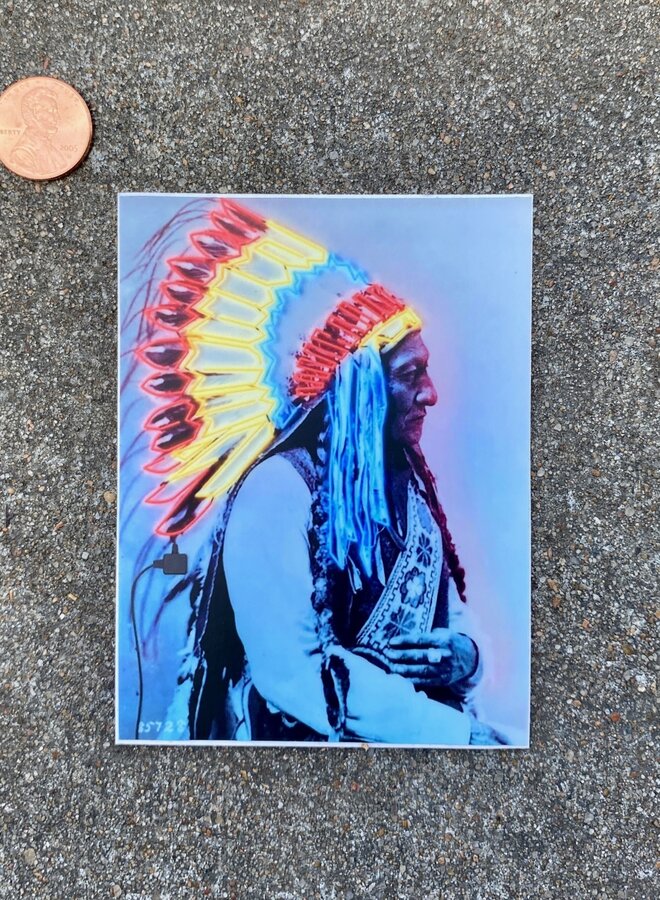 Native Neon Sticker