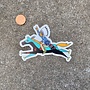 Native Horse Rock On Sticker