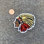 Oklahoma Headdress Sticker
