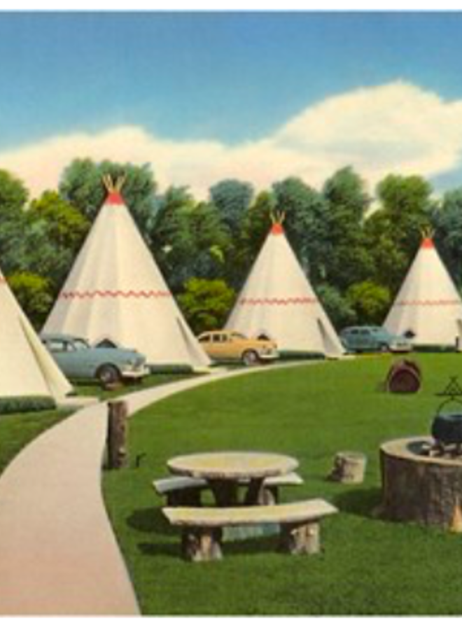 Wigwam Village Motel Postcard