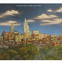 Skyline at Dusk Postcard