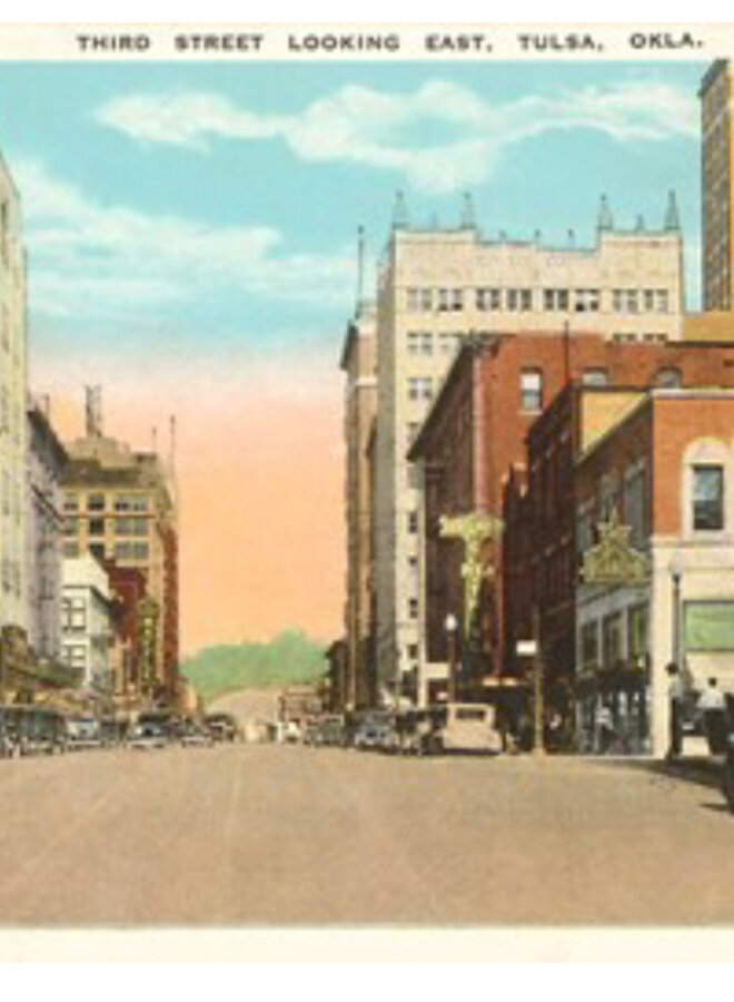 Third Street Tulsa Postcard