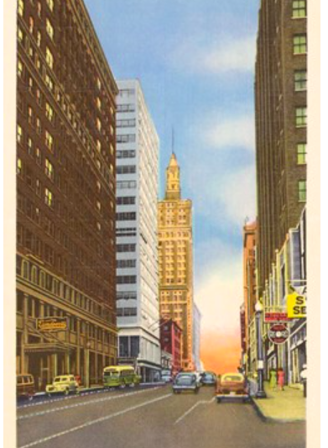 Boston Avenue Tulsa Postcard