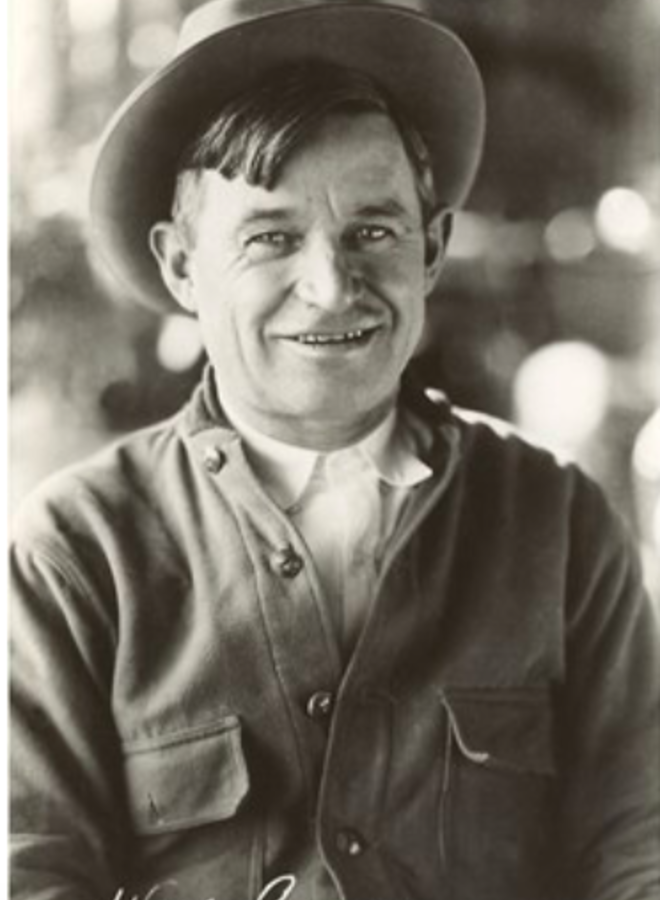 Will Rogers Postcard