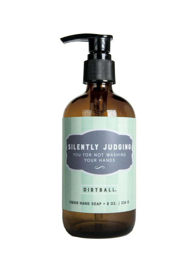 Silently Judging Liquid Soap
