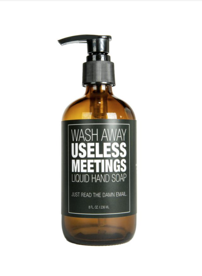 Useless Meetings Liquid Soap