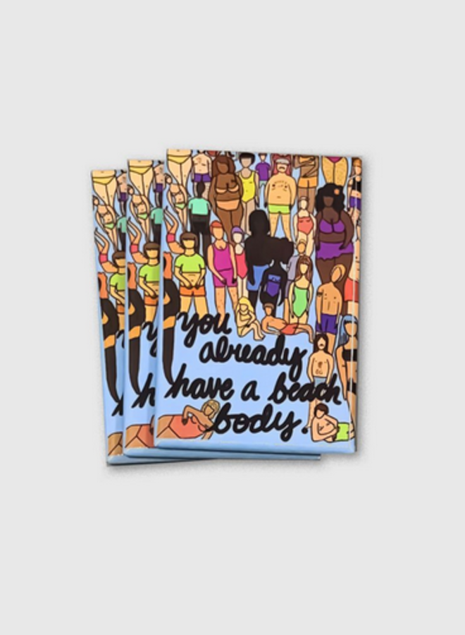 Beach Body Magnet