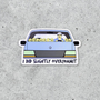 Overcommitted Sticker
