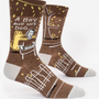 A Boy And His Dog Men's Socks