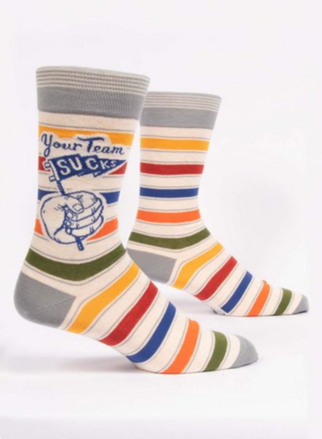Your Team Sucks Men's Socks
