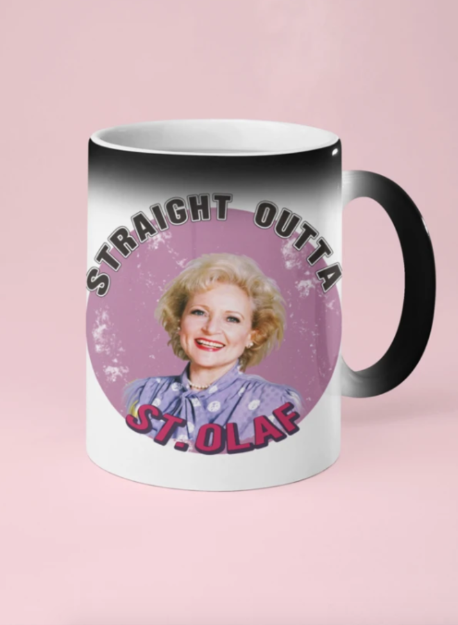 Straight Outta St. Olaf Color Changing Mug