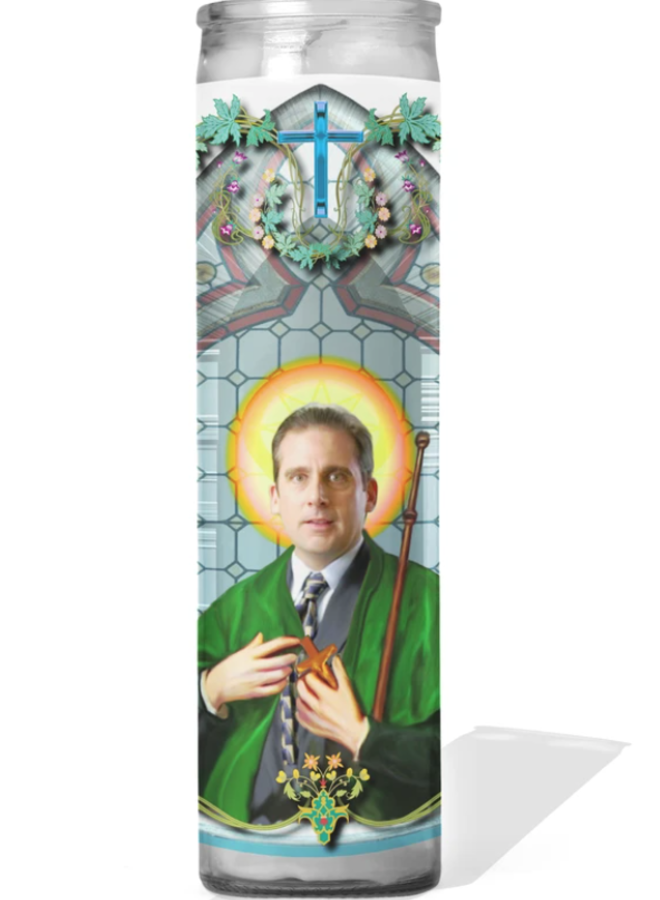 Michael Scott Prayer Candle