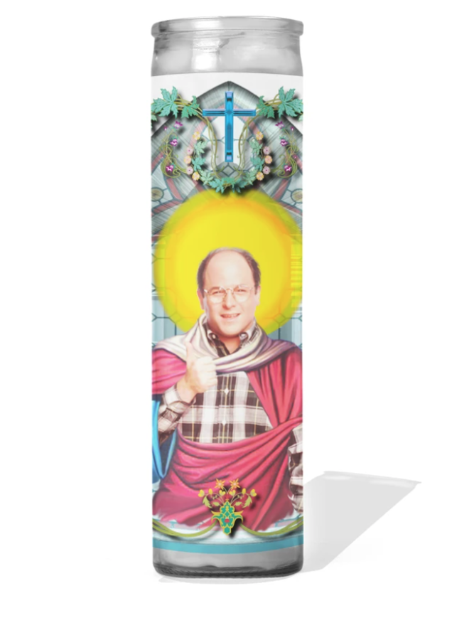 George Costanza Prayer Candle
