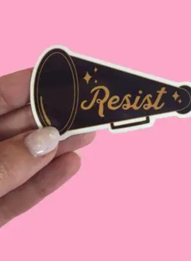 Resist Sticker