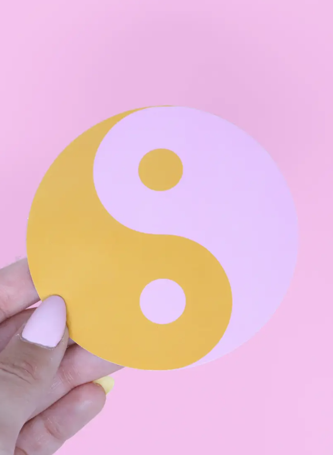 Ying Yang Sticker