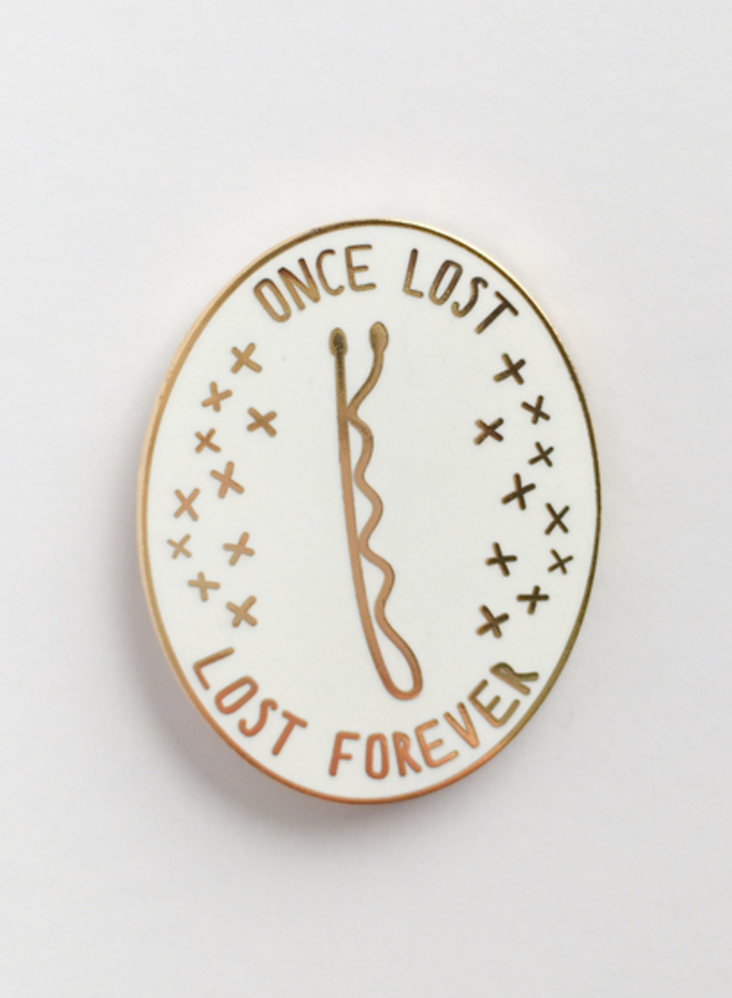 Bobby Pin Enamel Pin