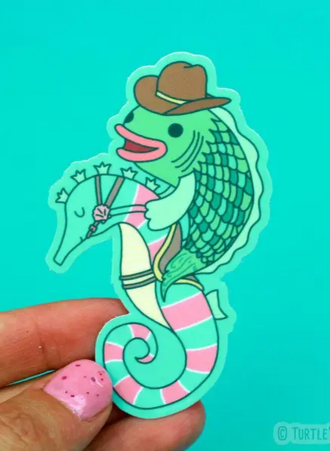 Rodeo Fish Vinyl Sticker