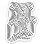 Get Lost Sticker