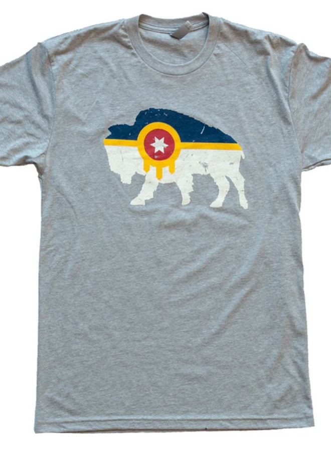 Bison Flag Tshirt