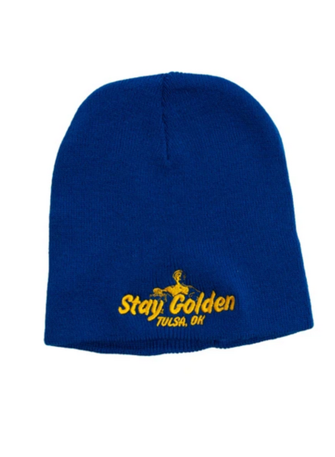 Stay Golden Beanie - Royal