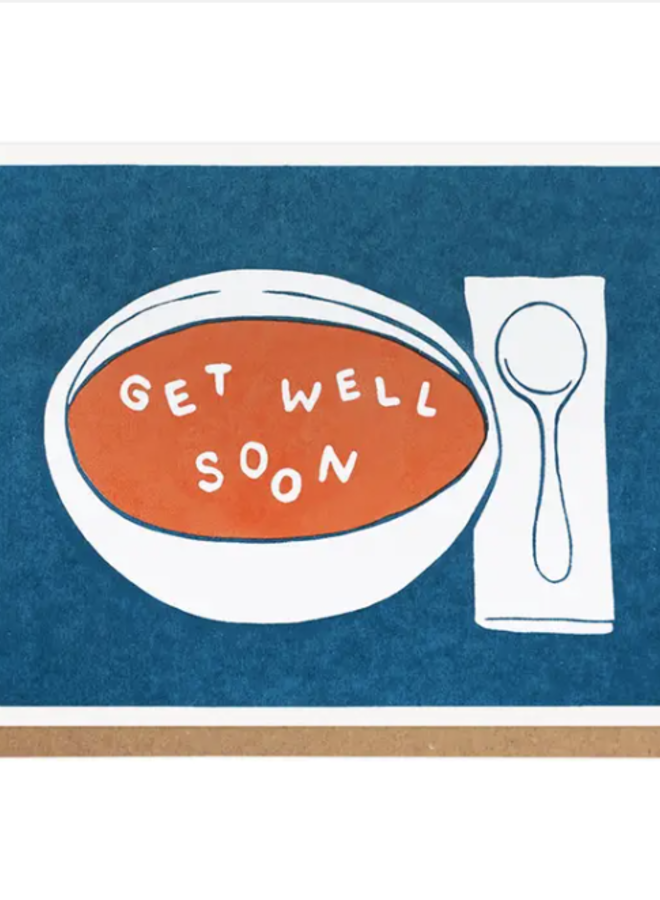 Get Well Soon Soup Card