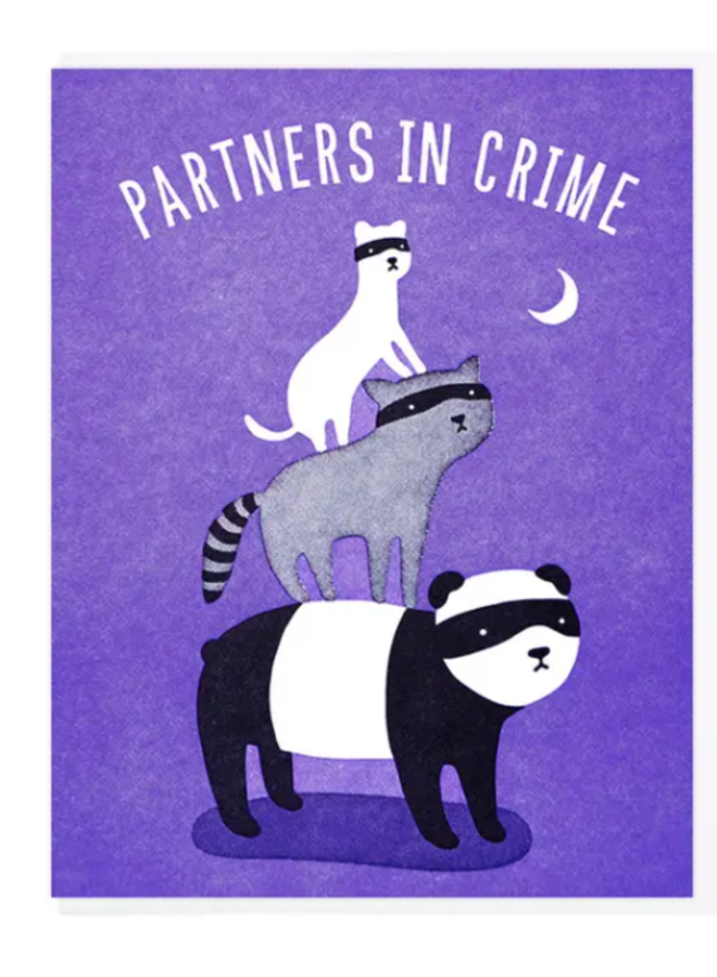 Partners In Crime Card