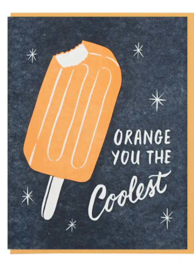 Coolest Creamsicle Card
