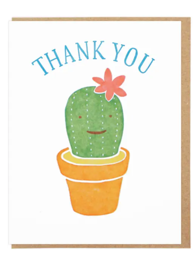 Thank You Cactus Card