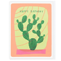 Happy Birthday Cactus Card