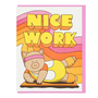 Nice Work Aerobics Pig Card