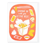Staying In Takeout Card