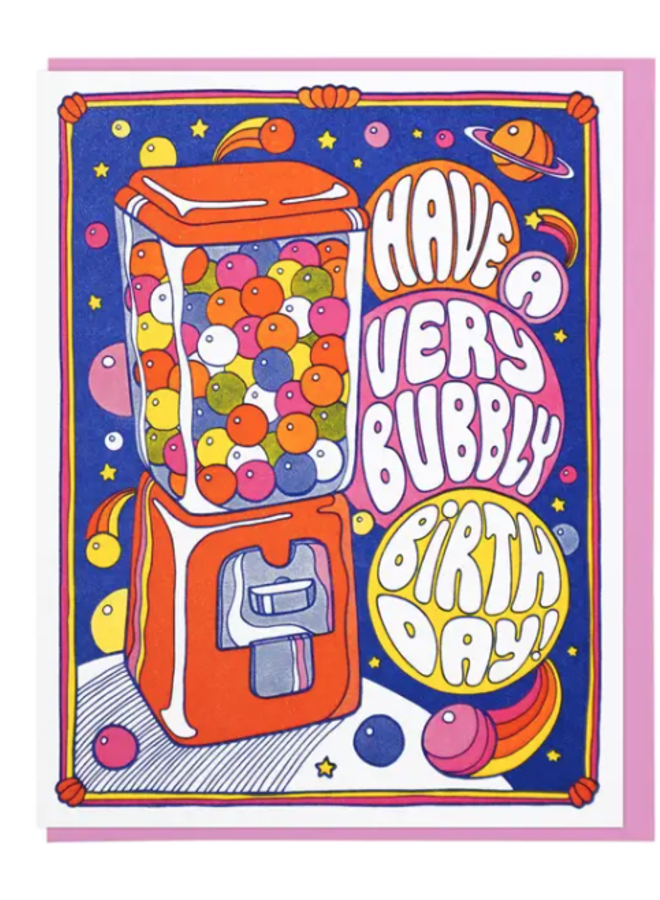 Bubbly Birthday Card
