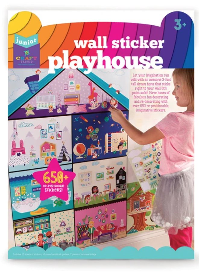 Craft-tastic Jr Wall Sticker Playhouse