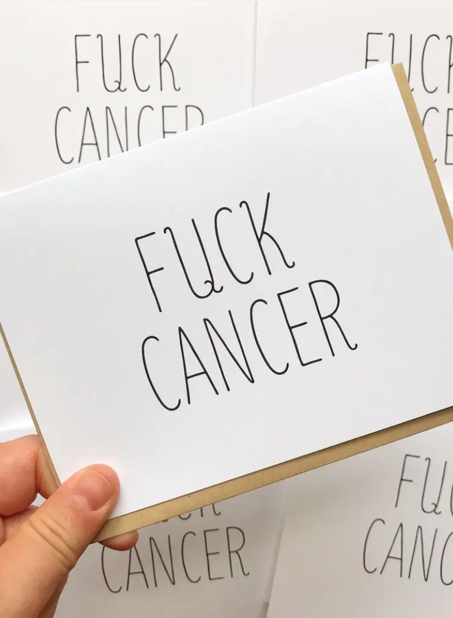 Fuck Cancer Card