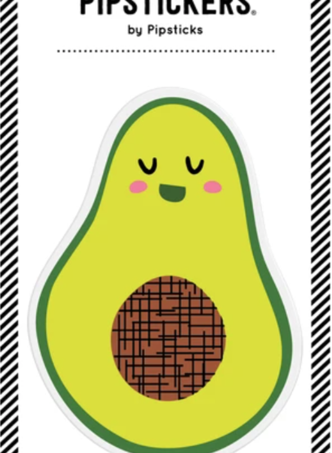 Big Puffy Avocado Sticker