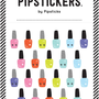 Kawaii Nail Polish Sticker